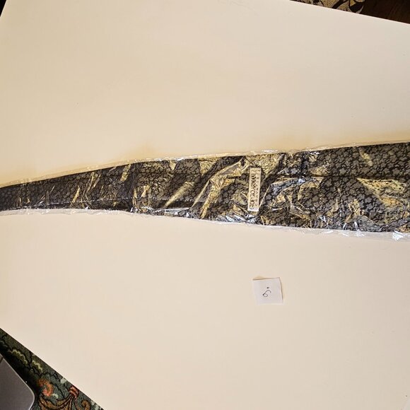 Giorgio Armani Cravatte Blue Silk Floral Jacquard Tie - Made in Italy NWOT - Picture 4 of 11